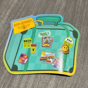 Dutch Bros Sticker Bon Voyage